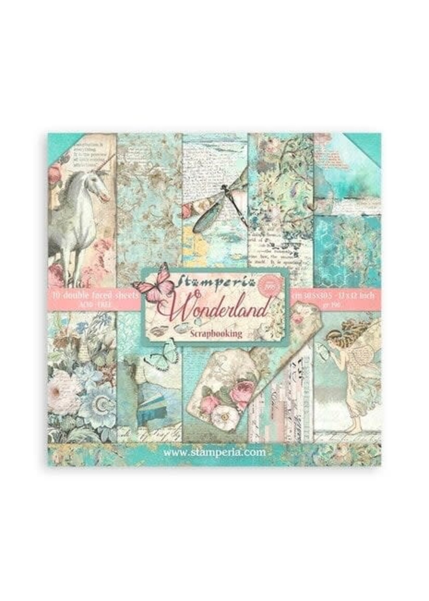 Wonderland 12x12 Inch Paper Pack (SBBL38)