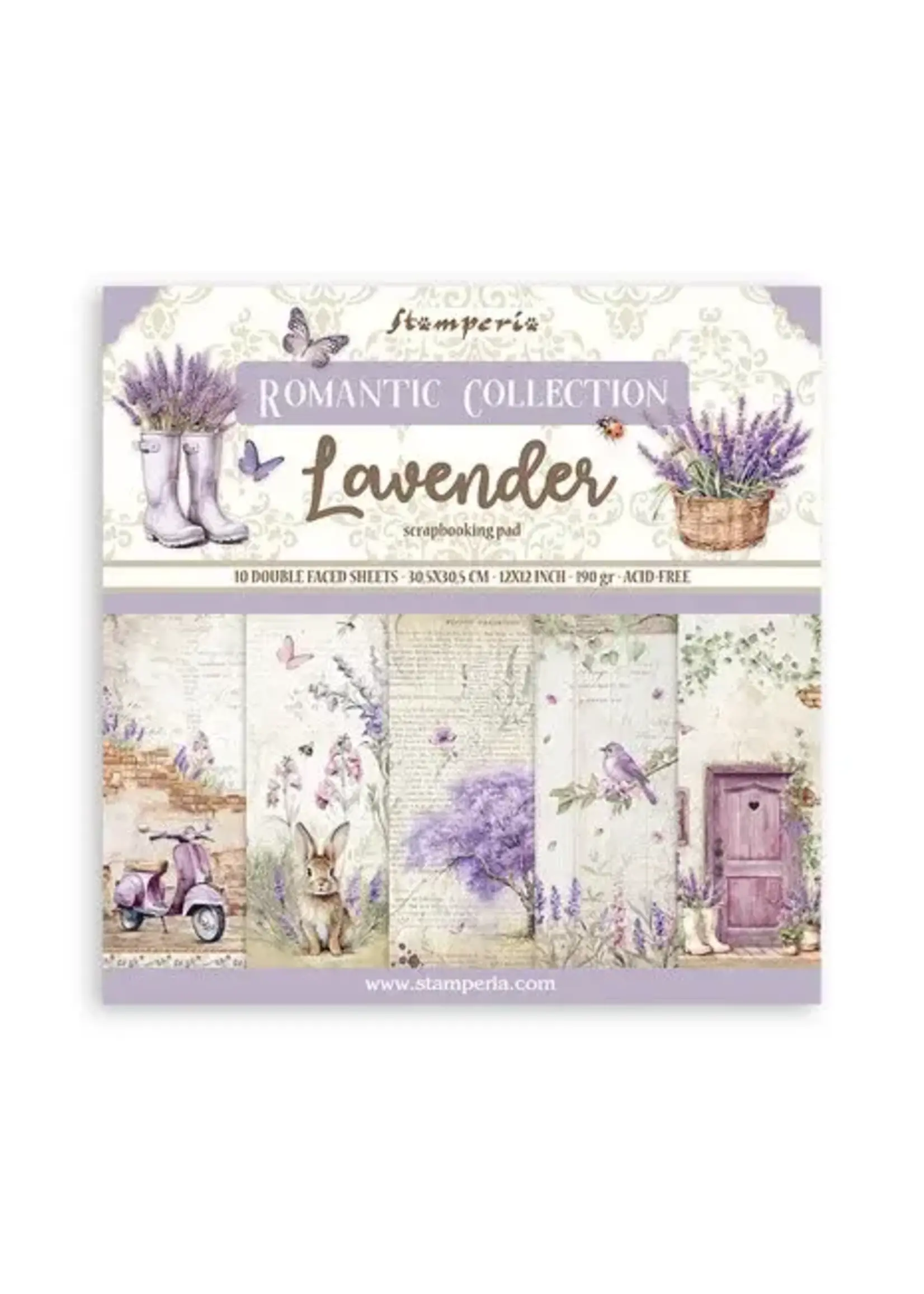 Lavender 12x12 Inch Paper Pack (SBBL155)