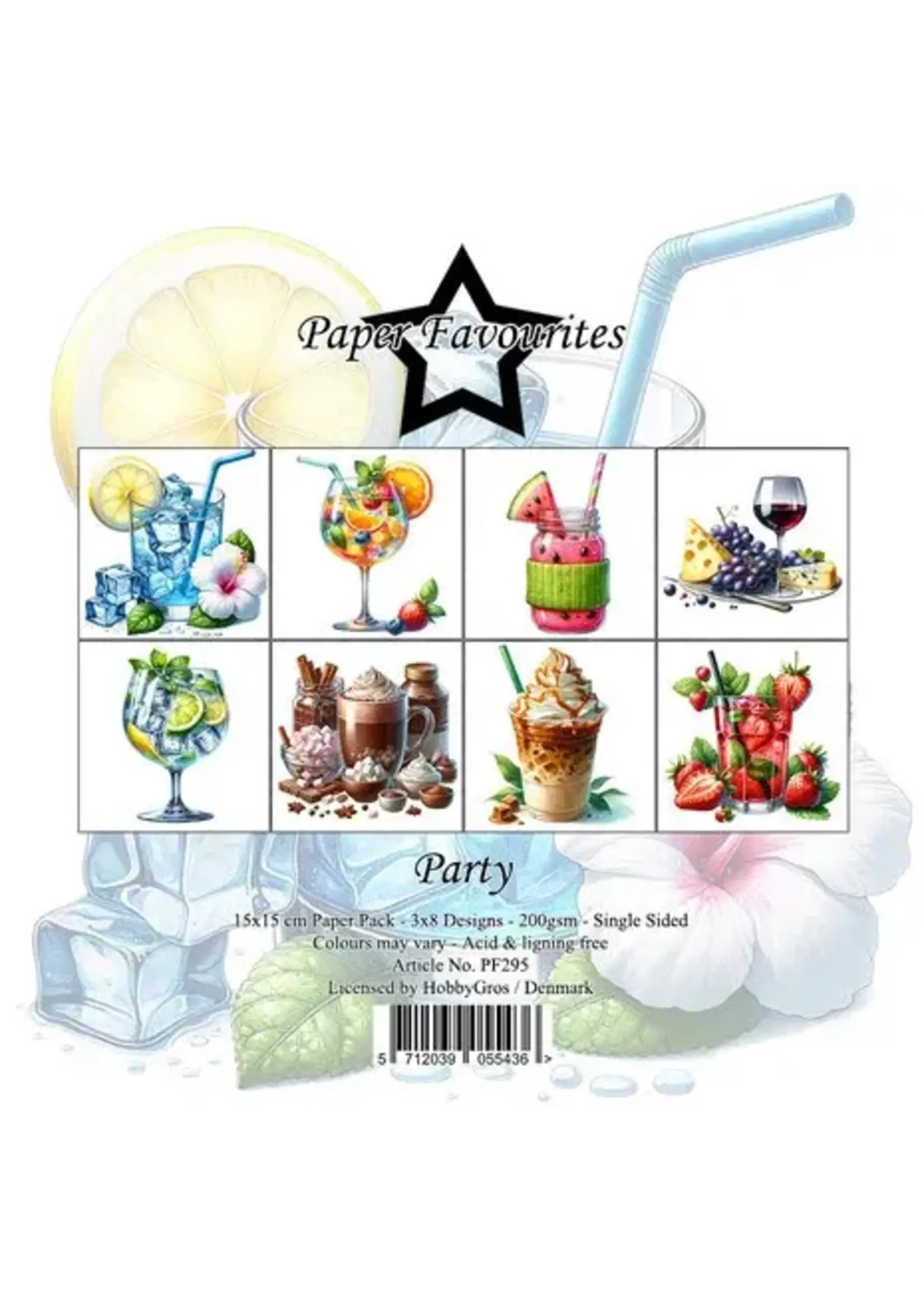 Party 6x6 Inch Paper Pack (PF295)