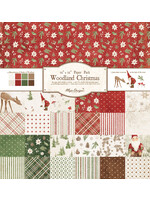 Woodland Christmas - 12 x 12" collectie pack 17 dubbelzijdige vellen