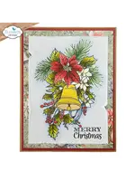 Vrolijk kerstfeest PAPIEREN BLOEMENSKU: CS358