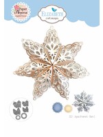 Vrolijk Ornament - Sterren 1 PAPIEREN BLOEMENSKU: 2157