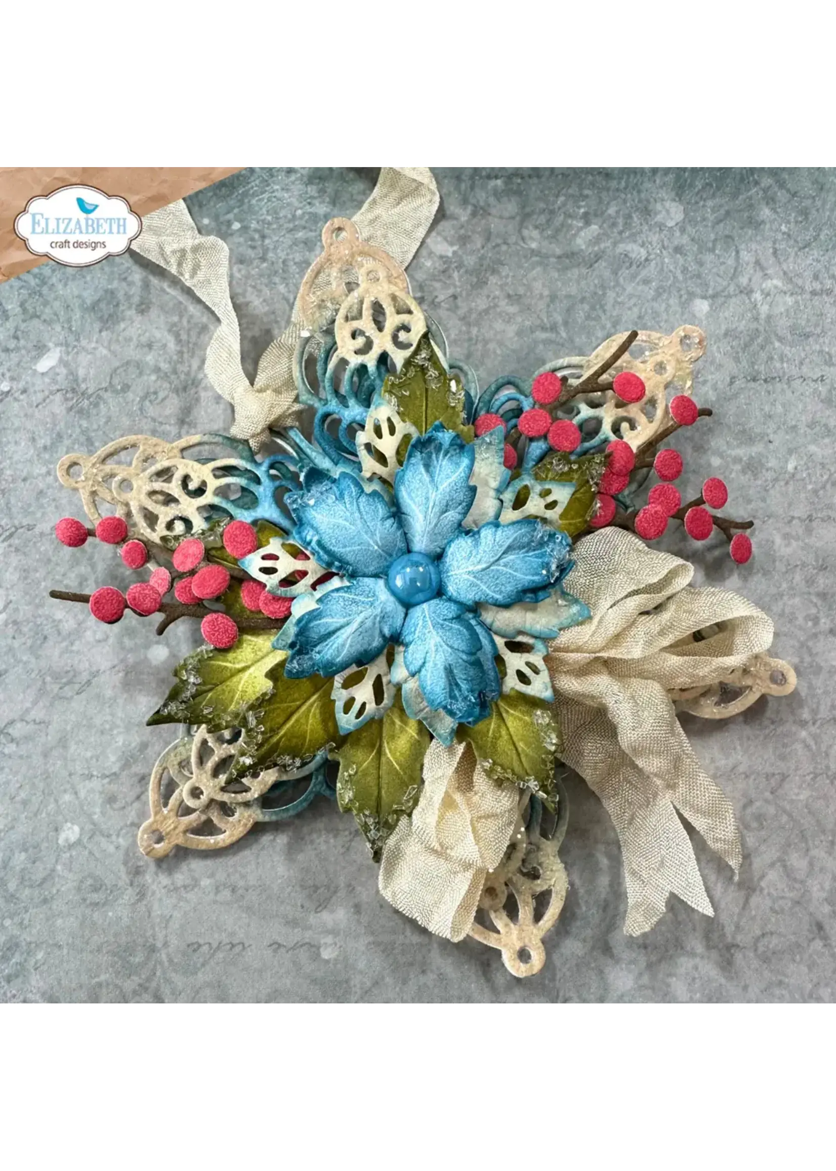 Vrolijk Ornament - Sterren 1 PAPIEREN BLOEMENSKU: 2157