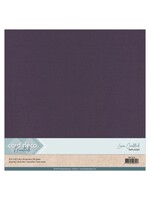 Productomschrijving Karton met linnenpersing, 240 grams, 10 vel Linen Cardstock - SC - Dark Purple