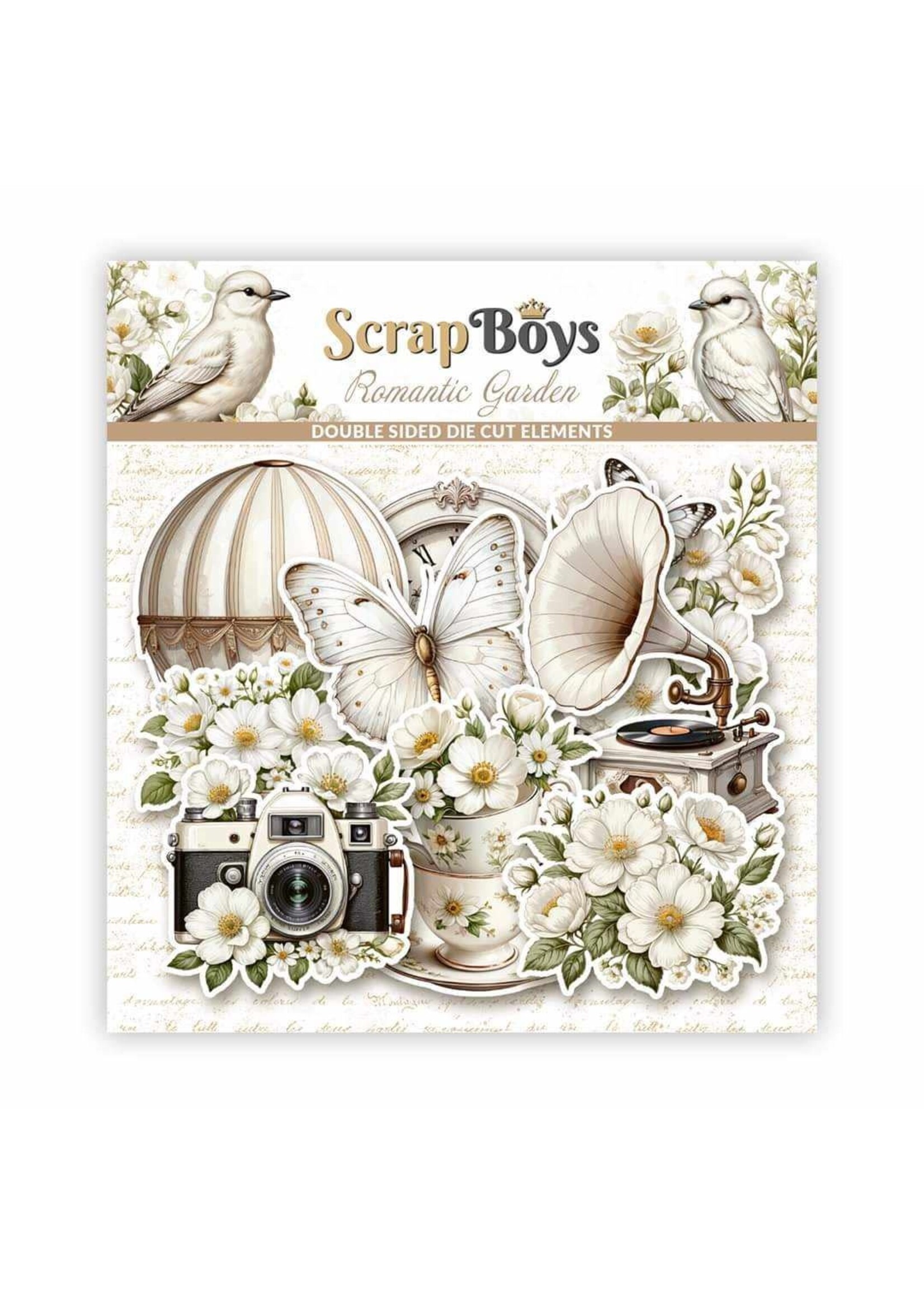 Romantic Garden die-cuts