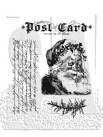 Letter To Santa Tim Holtz Cling Stamps (CMS053)