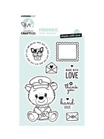 CCL-FR-STAMP709 - EN Made with love Friendz nr.709