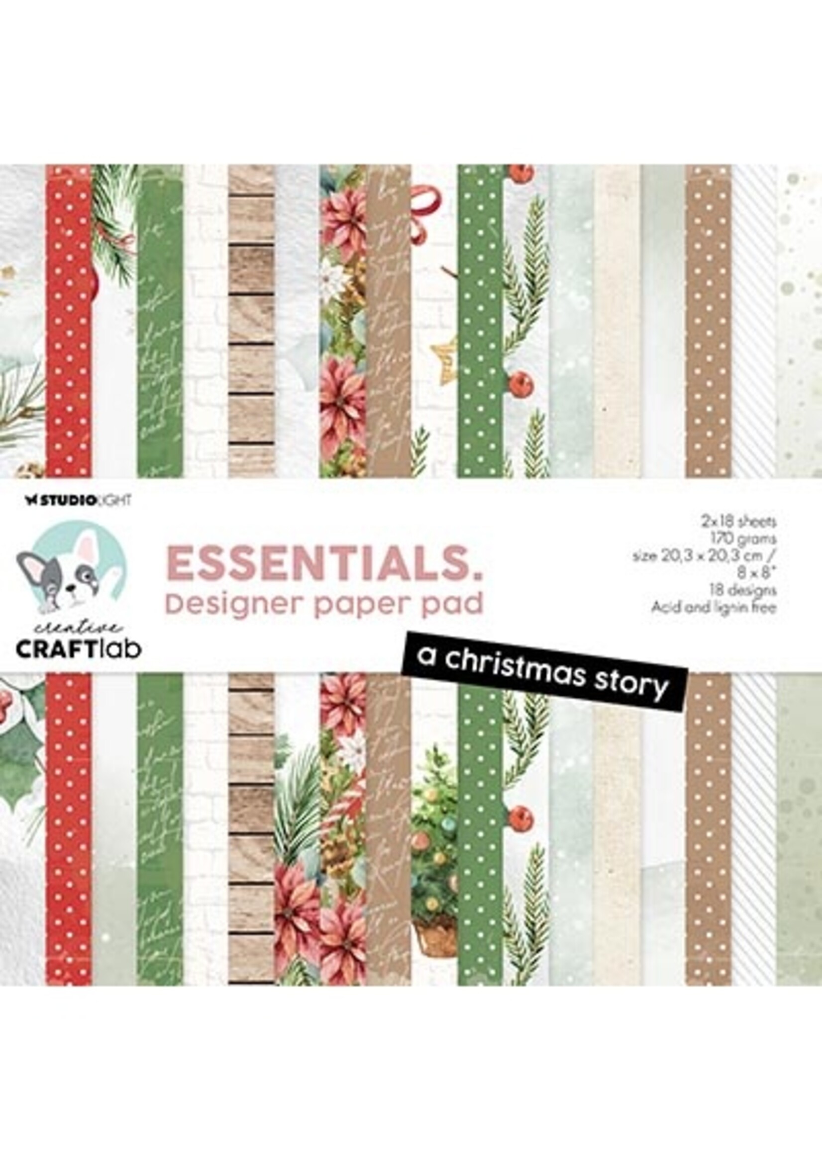 CCL-ES-DPP220 - Paper Pad A Christmas story Essentials nr.220