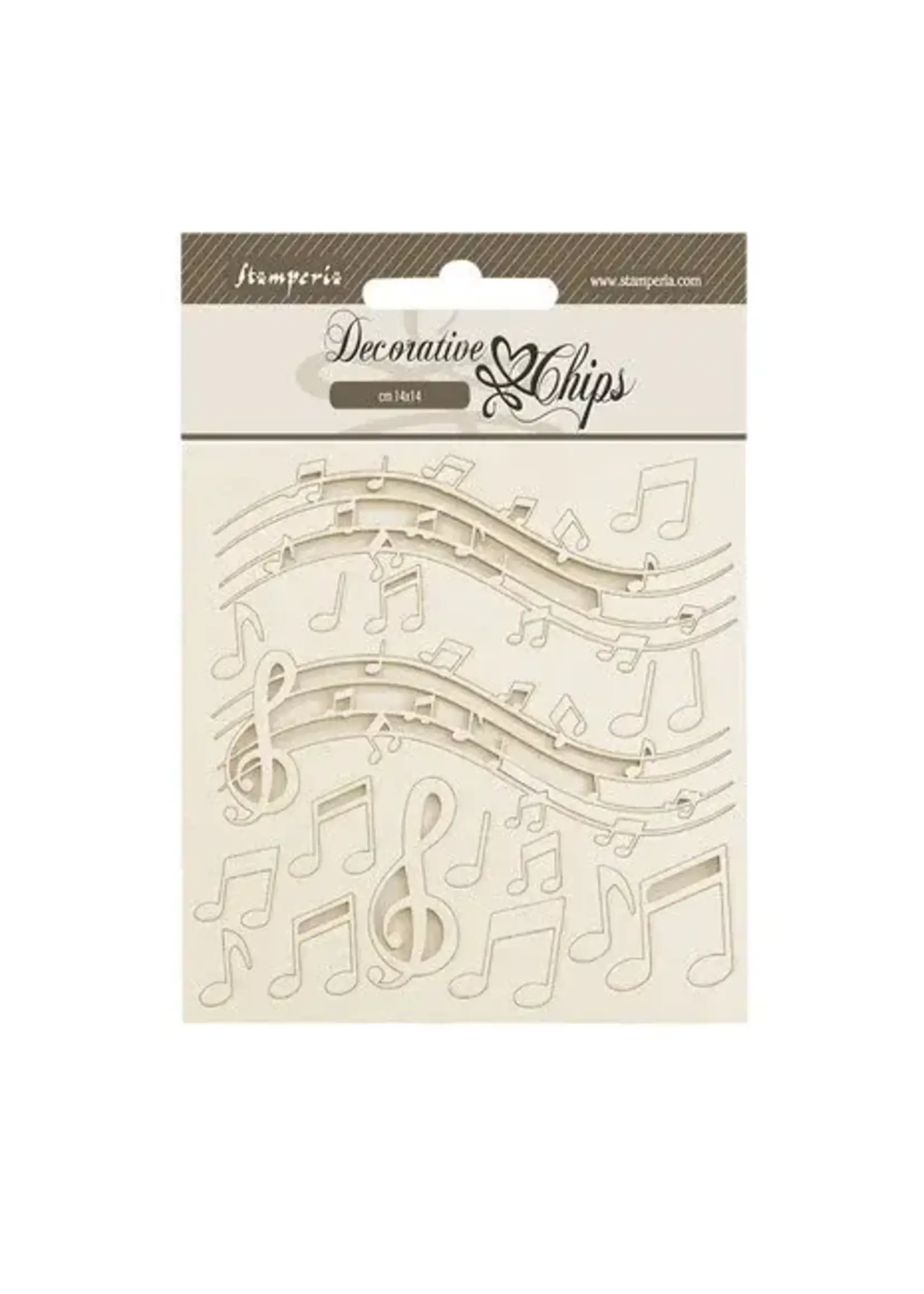 The Nutcracker Decorative Chips Music (SCB228)