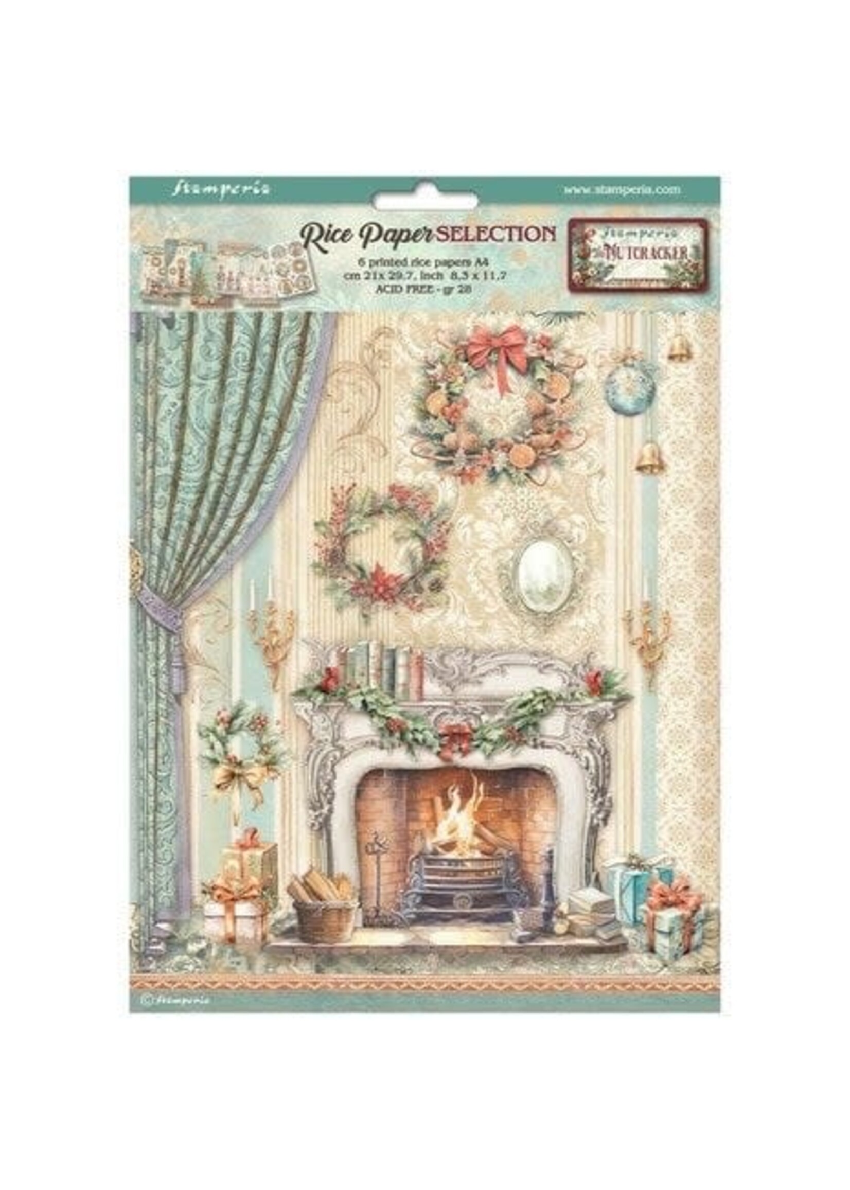 The Nutcracker A4 Rice Paper Selection (6pcs) (DFSA4XNT)