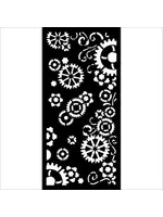 Gear up for Christmas Thick Stencil 12x25cm Gears (KSTDL98)