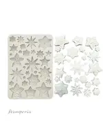 Gear up for Christmas Silicon Mould A5 Stars (KACMA532)