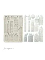 Gear up for Christmas Silicon Mould A5 Cozy Houses (KACMA531)