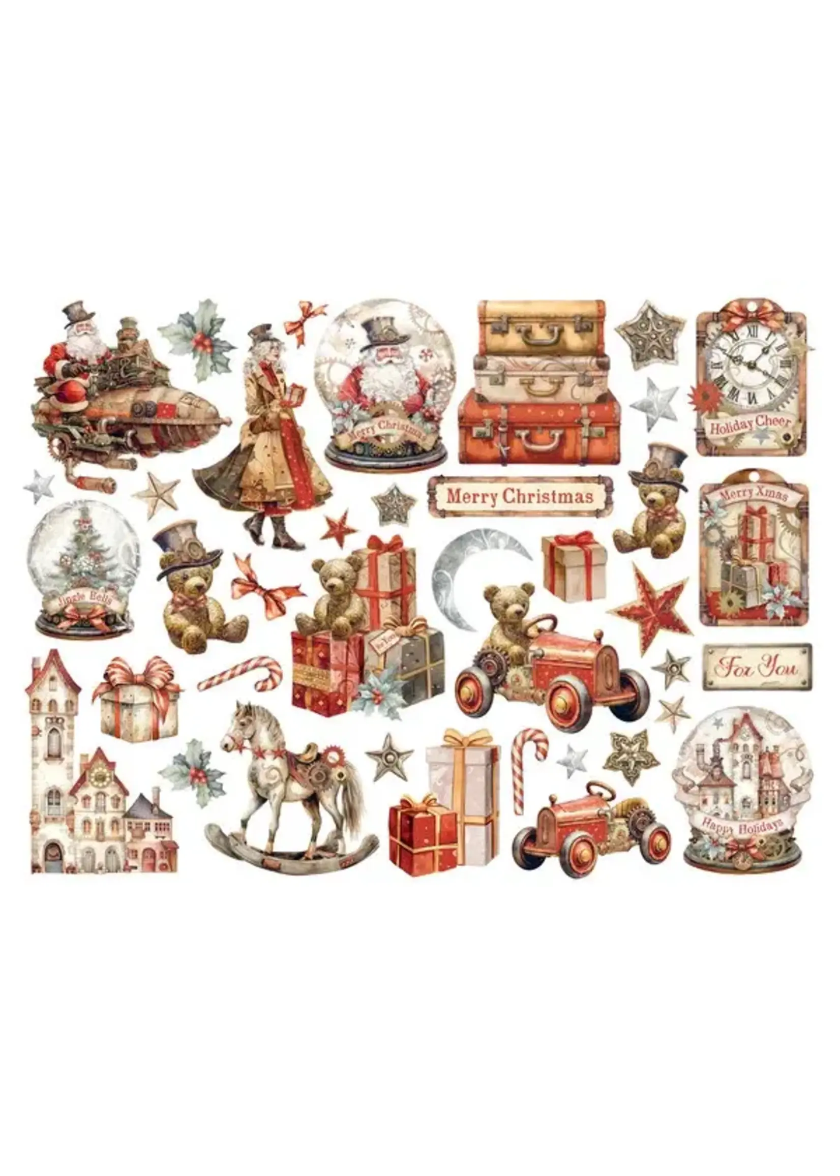 Gear up for Christmas Die Cuts Assorted (39pcs) (DFLDC102)