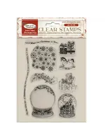 Gear up for Christmas Clear Stamps Snowglobes (WTK197)