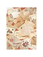Gear up for Christmas A4 Rice Paper Post Cards  (DFSA4934)