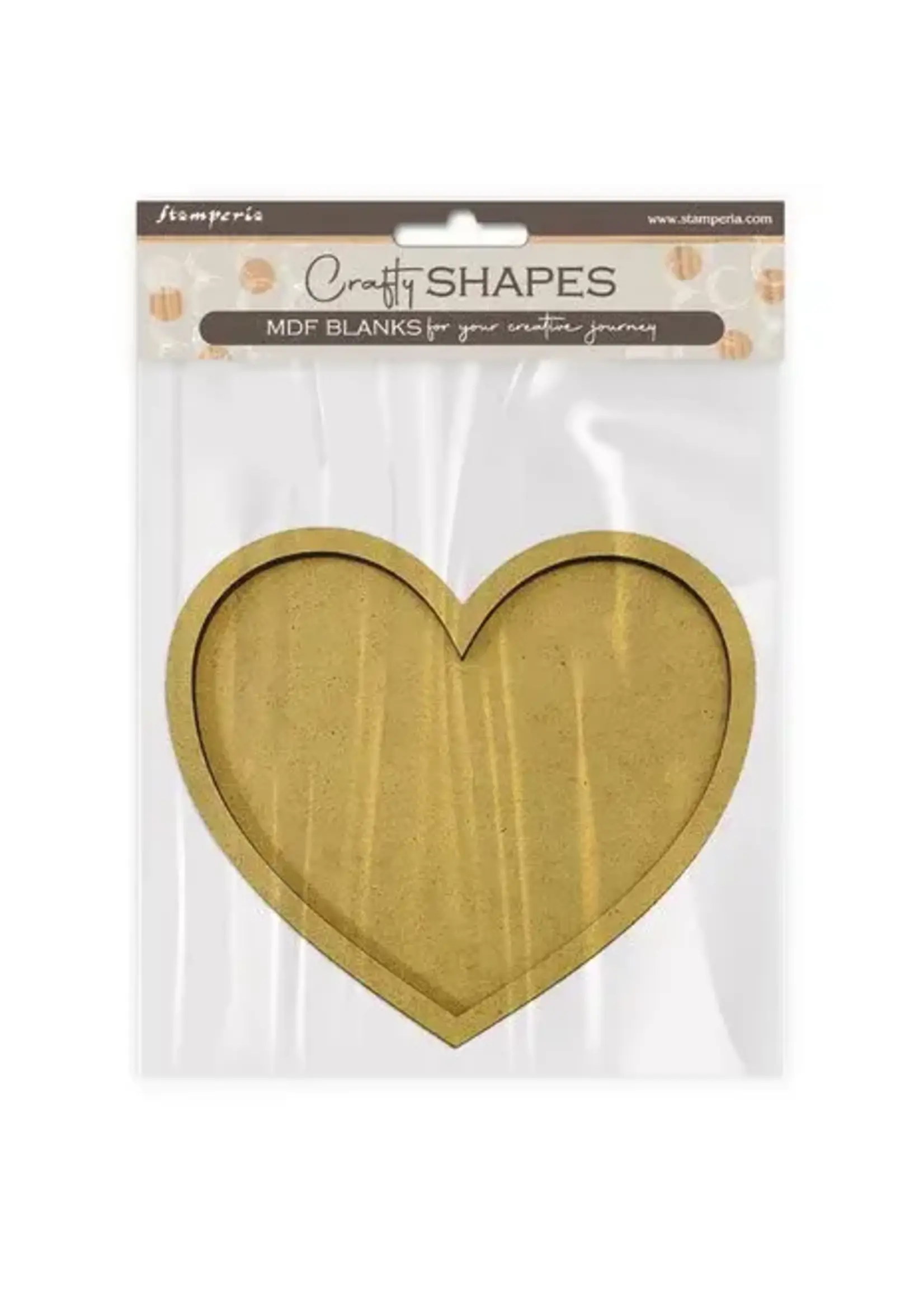 MDF Crafty Shapes Blanks Hearts (KLSM20)