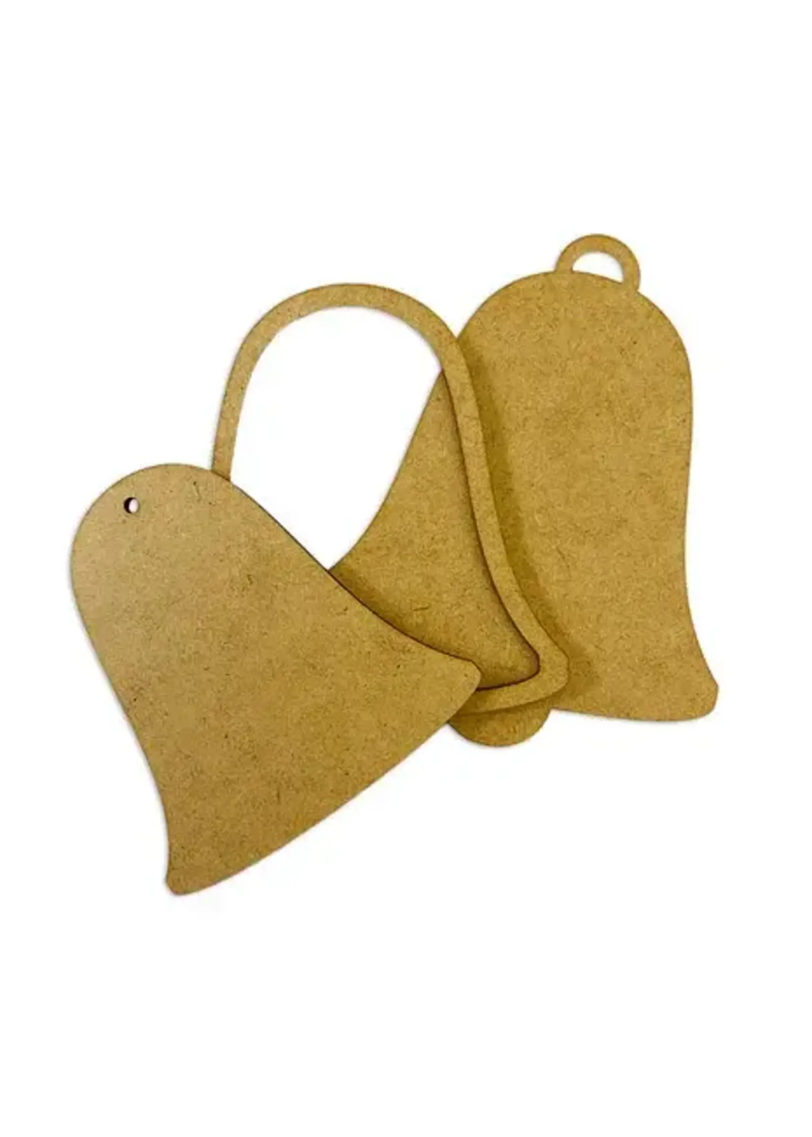 MDF Crafty Shapes Blanks Bells (KLSM02)