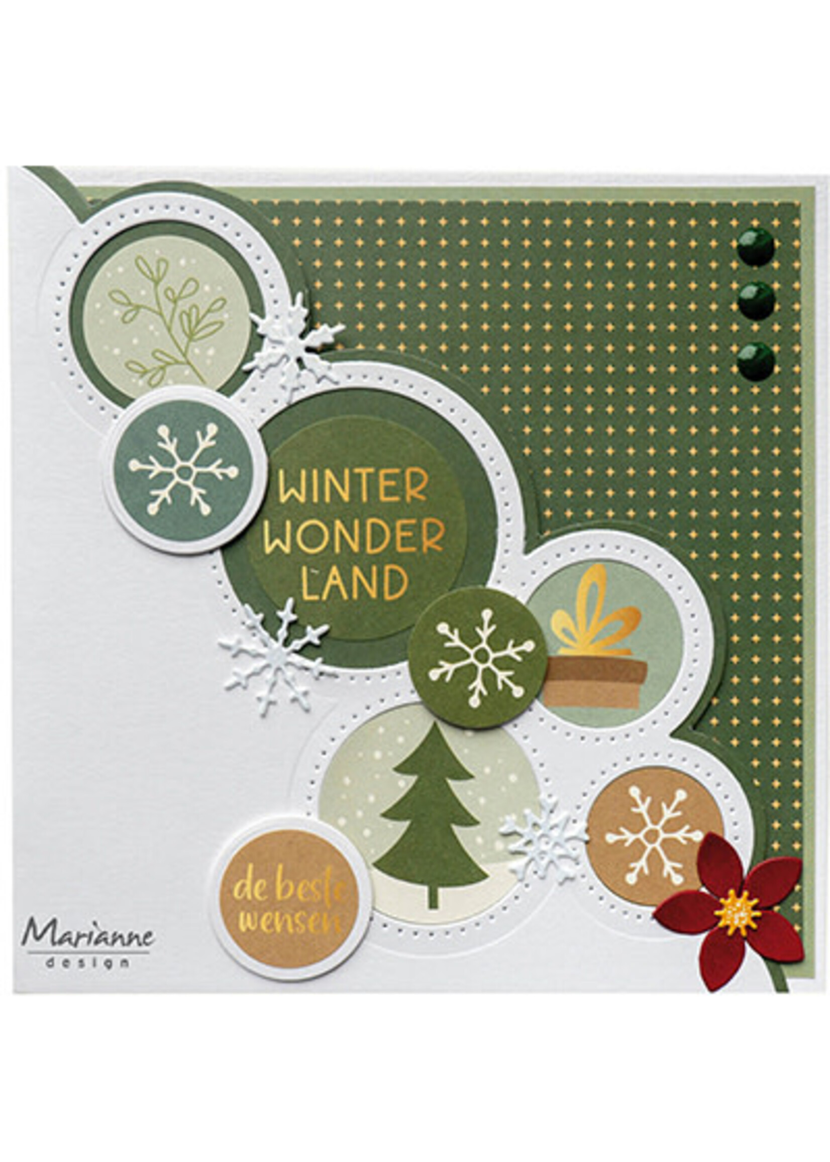 CA3194 - Kerstgroetjes by Marleen