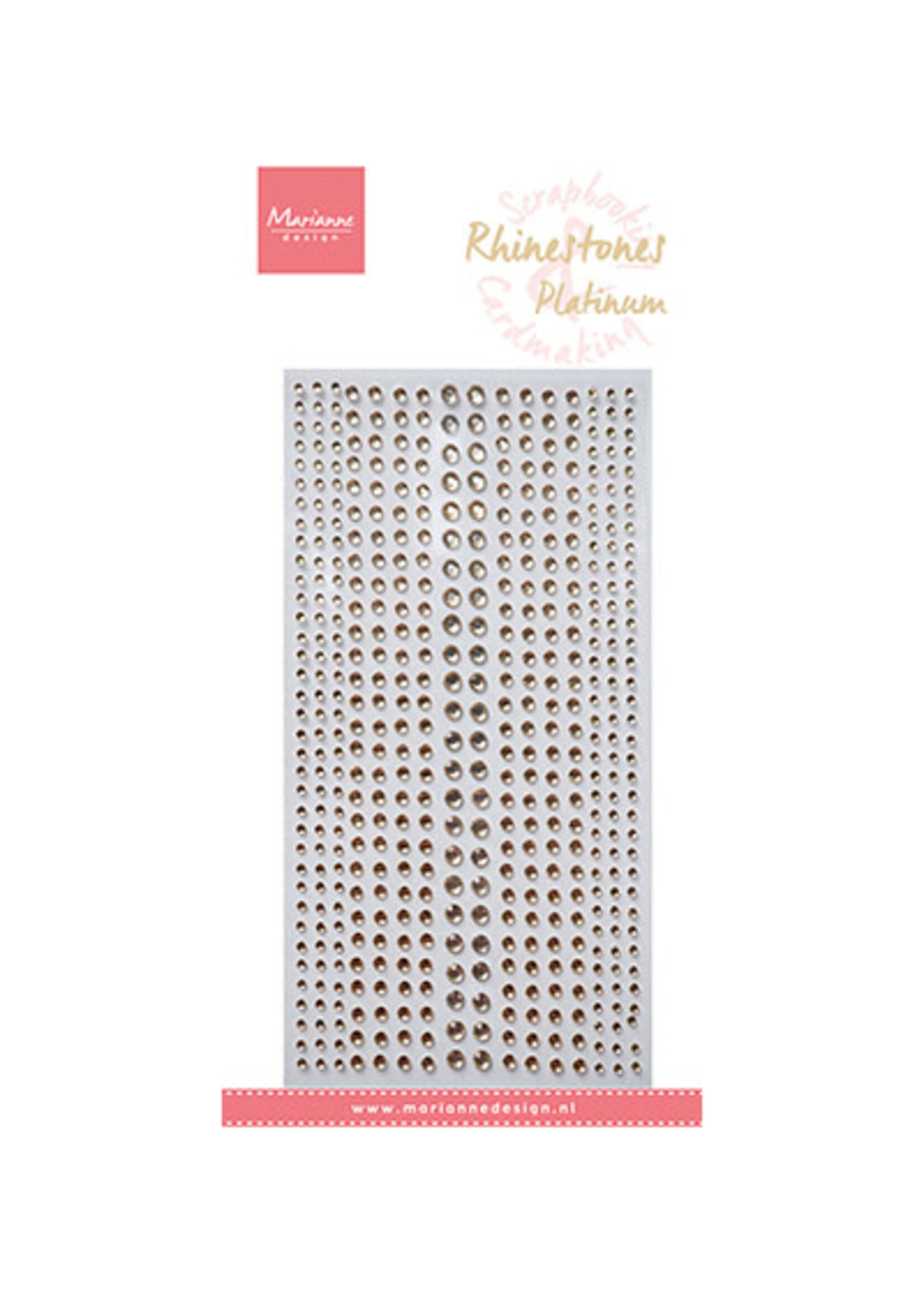 CA3197 - Rhinestones, Platinum