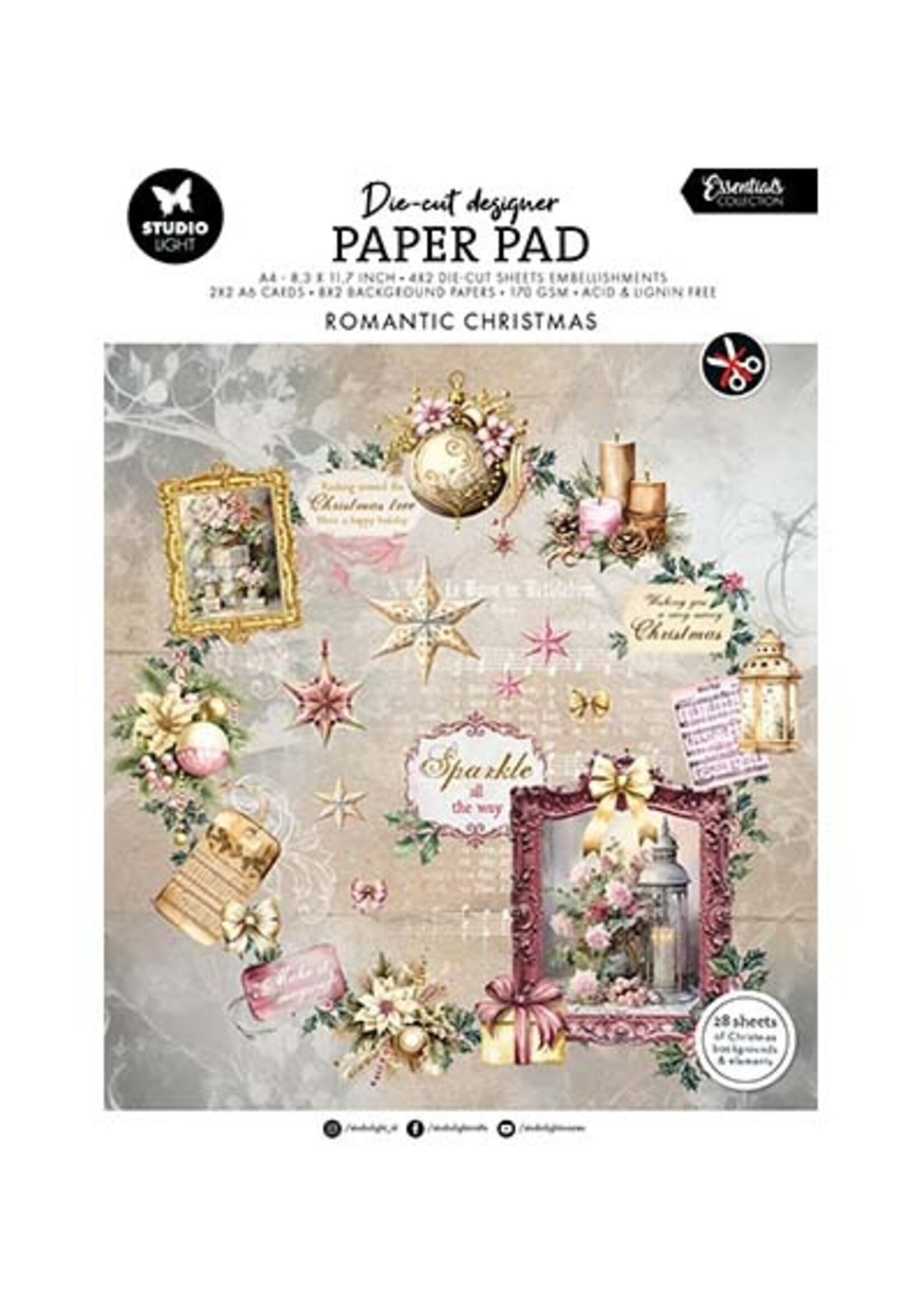SL-ES-DCPP216 - Designer PP Romantic Christmas Essentials nr.216