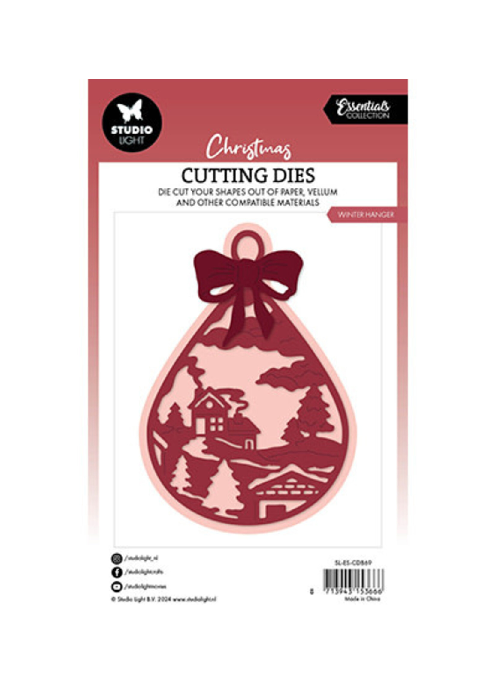 SL-ES-CD869 - Winter hanger Essentials nr.869