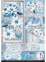 ELEGANTIE VAN BLUE CREATIVE PAD A4 9/PCG