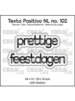 Texto Positivo Stansen Dutch Prettige Feestdagen (POSNL102)