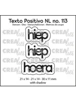 Texto Positivo Stansen Dutch Hiep Hiep Hoera (POSNL113)