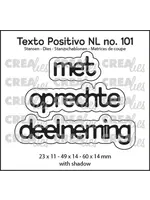 Texto Positivo Stansen Dutch Met Oprechte Deelneming (POSNL101)