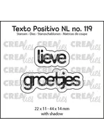 Texto Positivo Stansen Dutch Lieve Groetjes (POSNL119)
