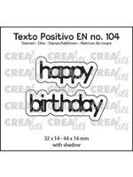 Texto Positivo Stansen English Happy Birthday (POSEN104)