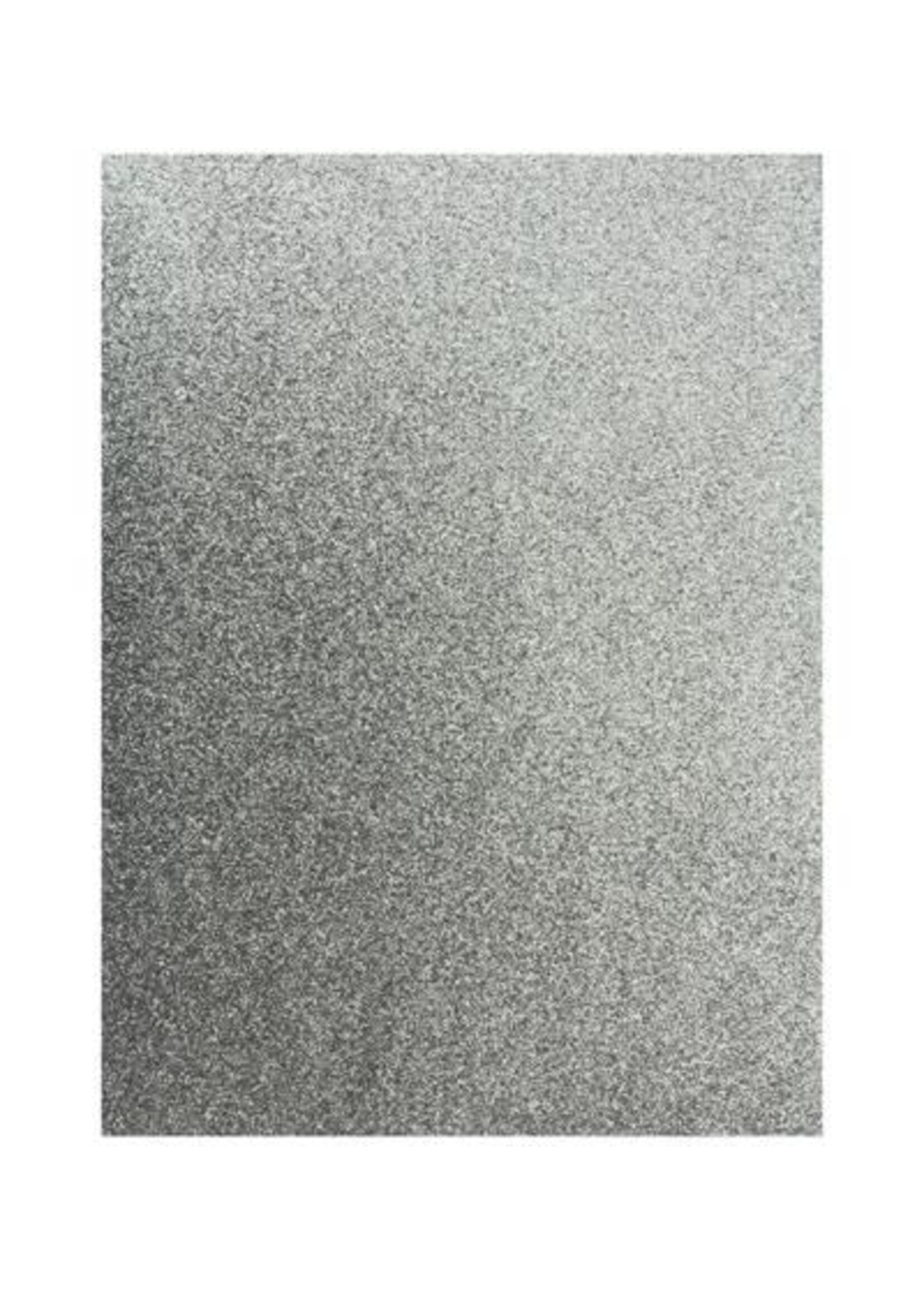 12315-1531 - Glitter Foam Sheets Silver