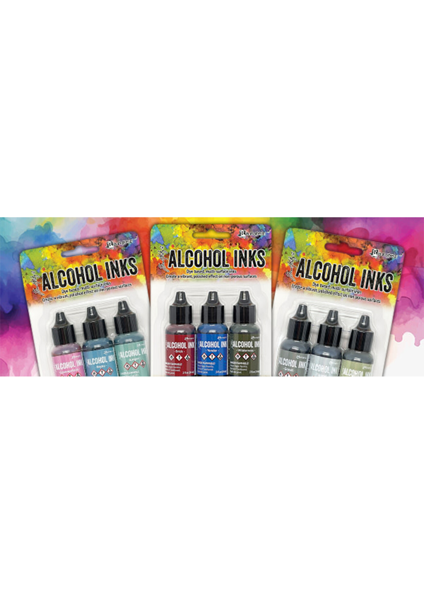 alle 3 de nieuwe  alcolhol inkten