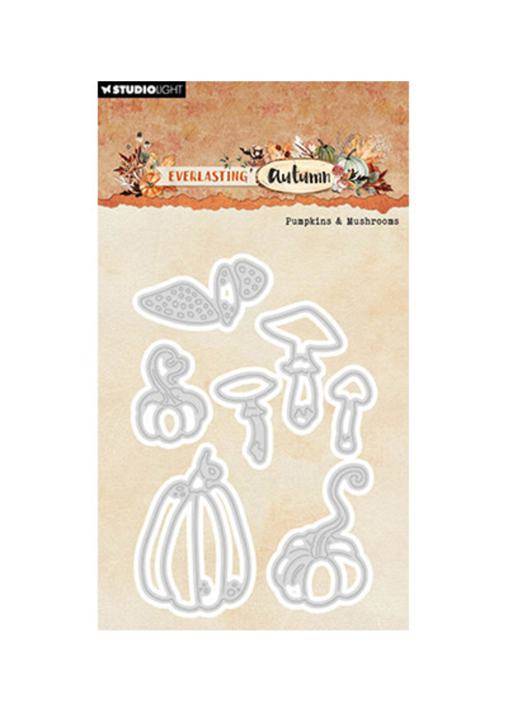 SL-EA-CD882 - Pumpkins & mushrooms Everlasting Autumn nr.882