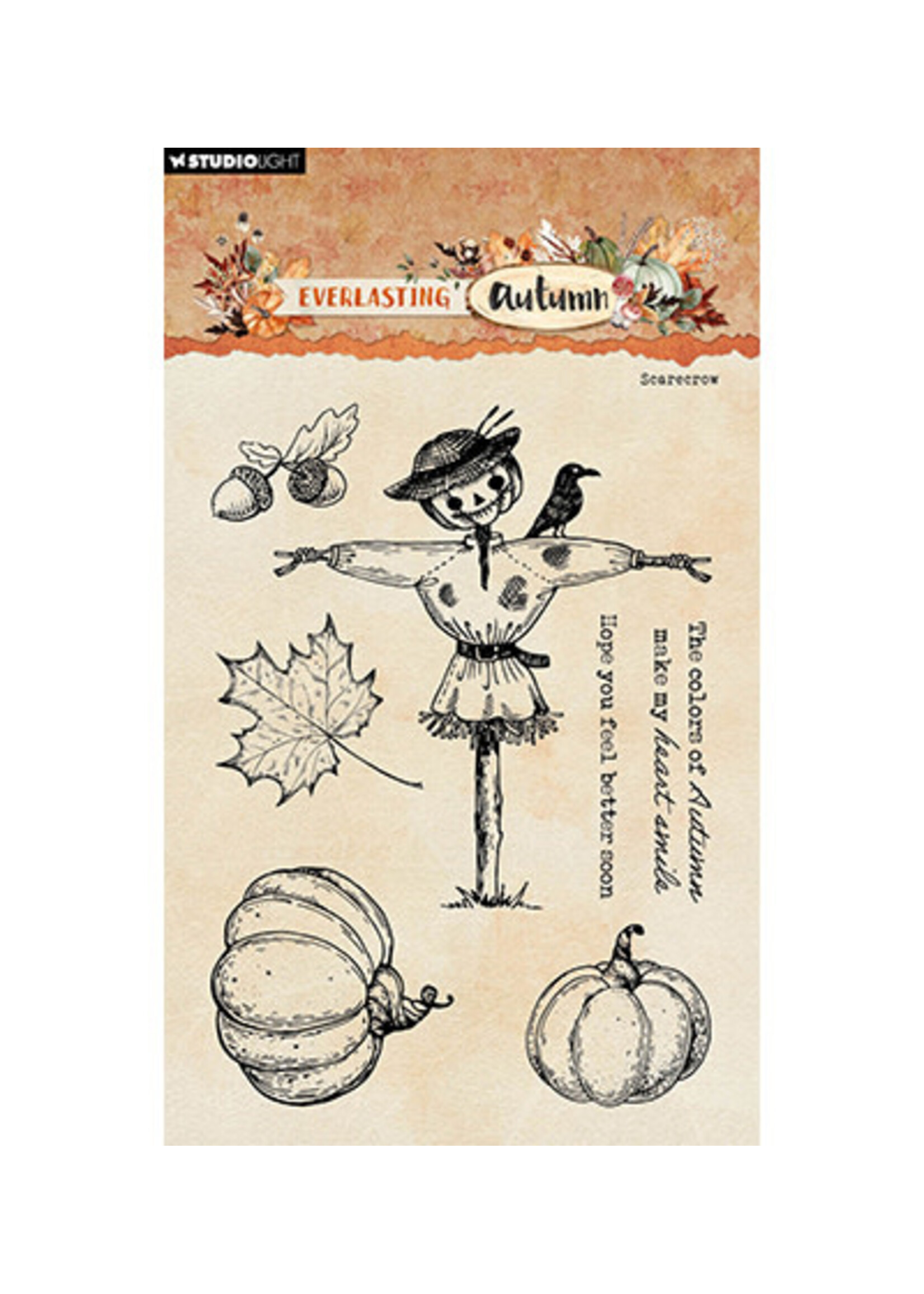 SL-EA-STAMP716 - Scarecrow Everlasting Autumn nr.716