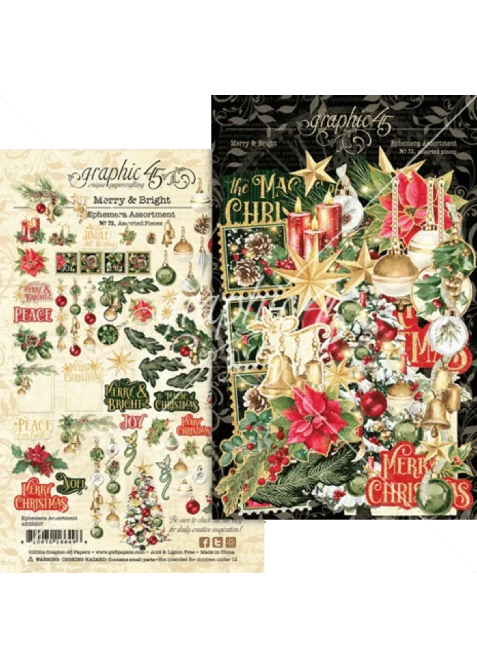 Merry & Bright Ephemera Assortment (4502917)