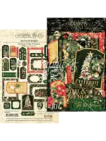 Merry & Bright Chipboard Tags & Frames (4502918)