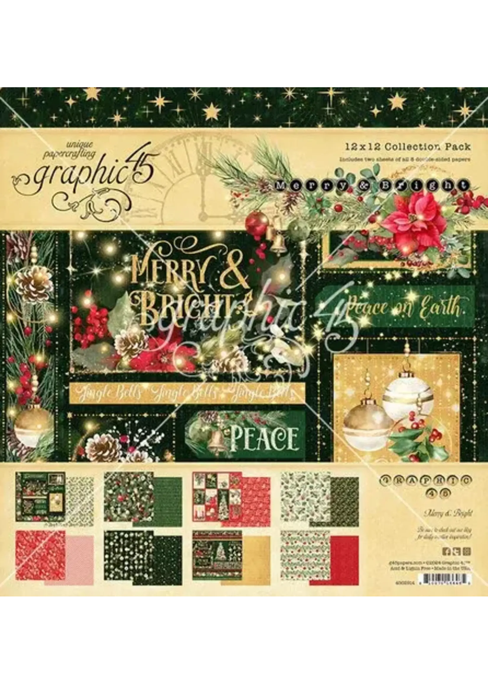 Merry & Bright 12x12 Inch Collection Pack (4502914)