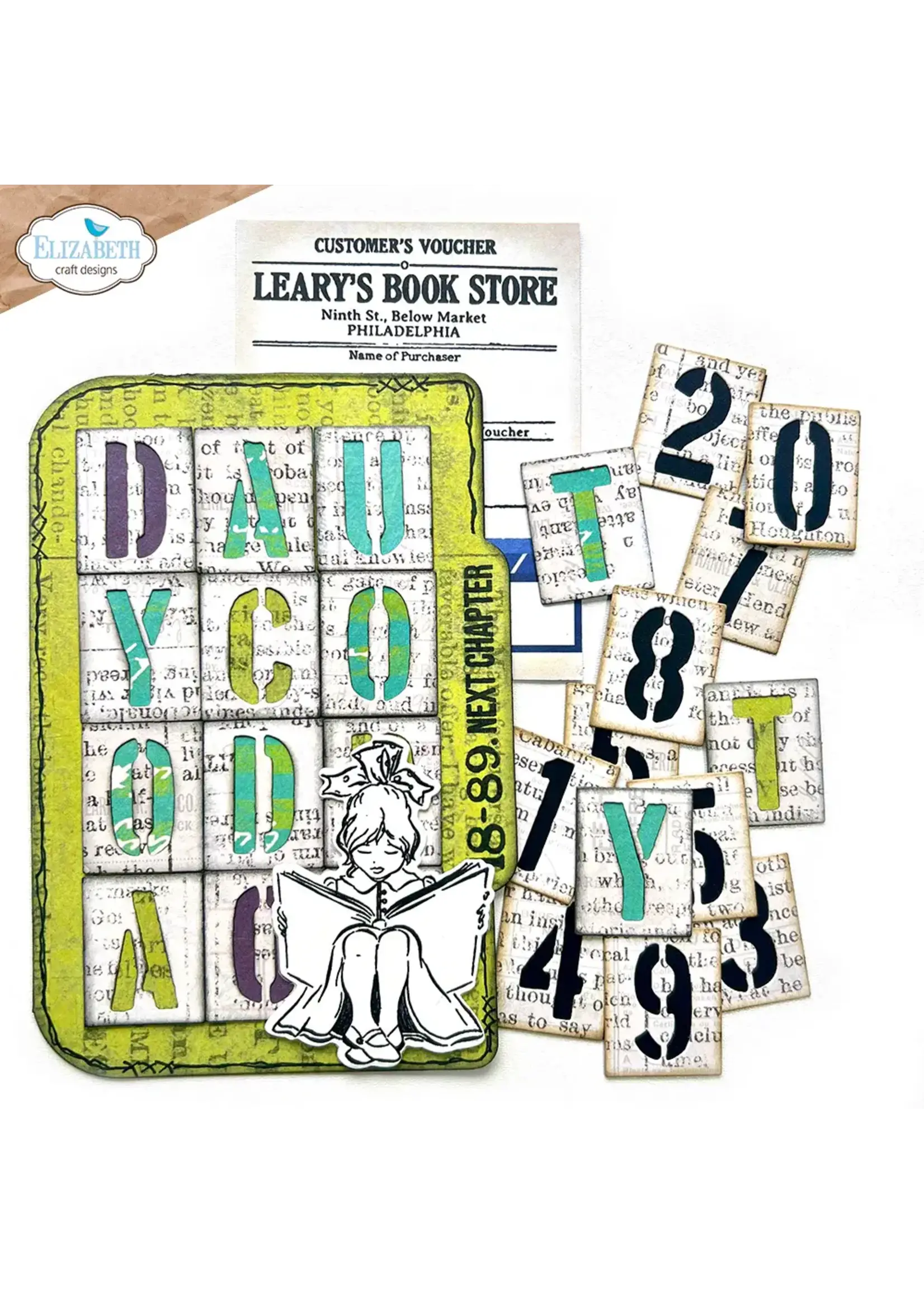 Stencil Alfabet Planner EssentialsSKU: 2173