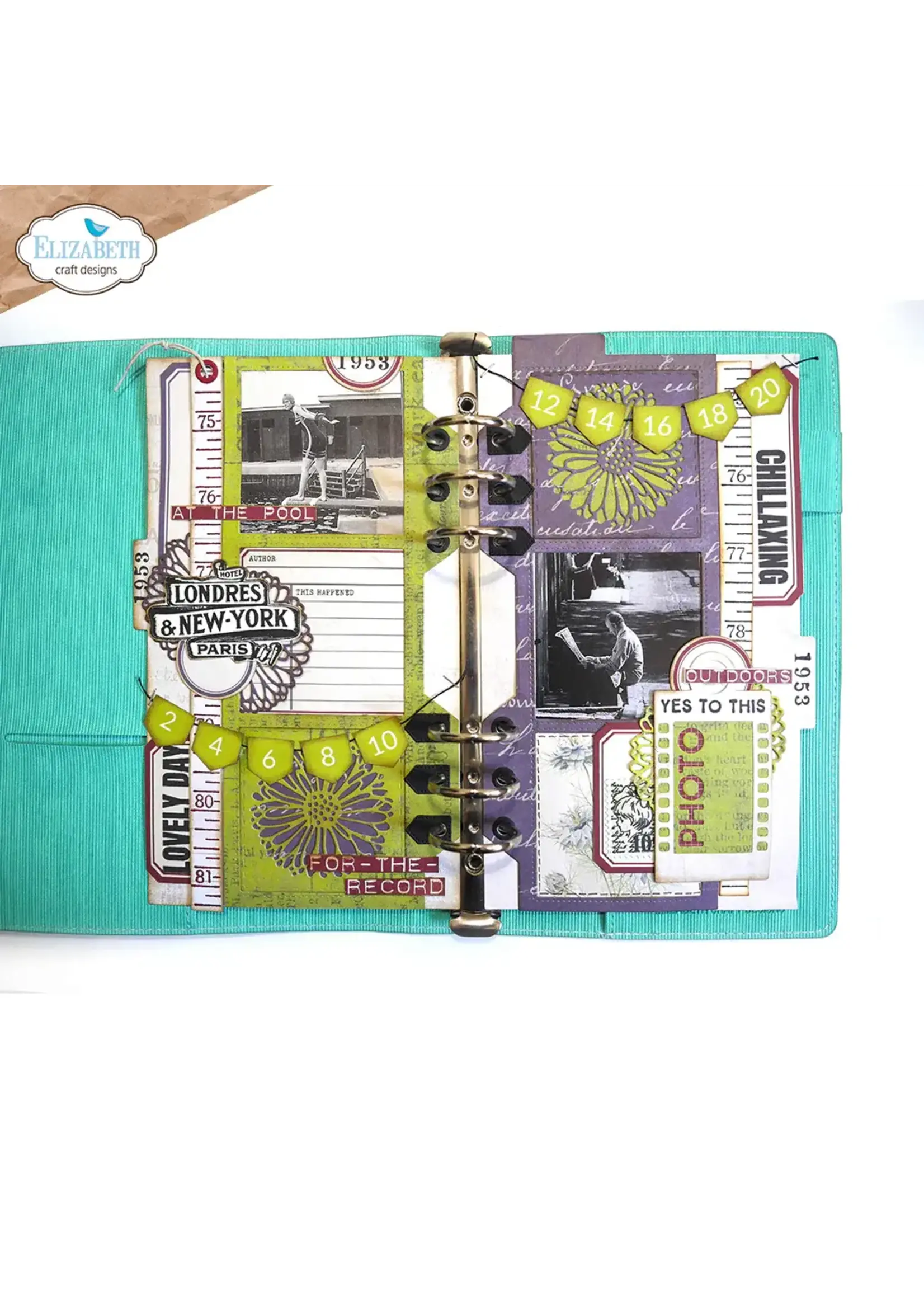 Frame pagina met Gerbera's Planner Essentials SKU: 2171