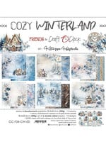 COZY WINTERLAND - een set vloeipapier 30,5x30,5cm