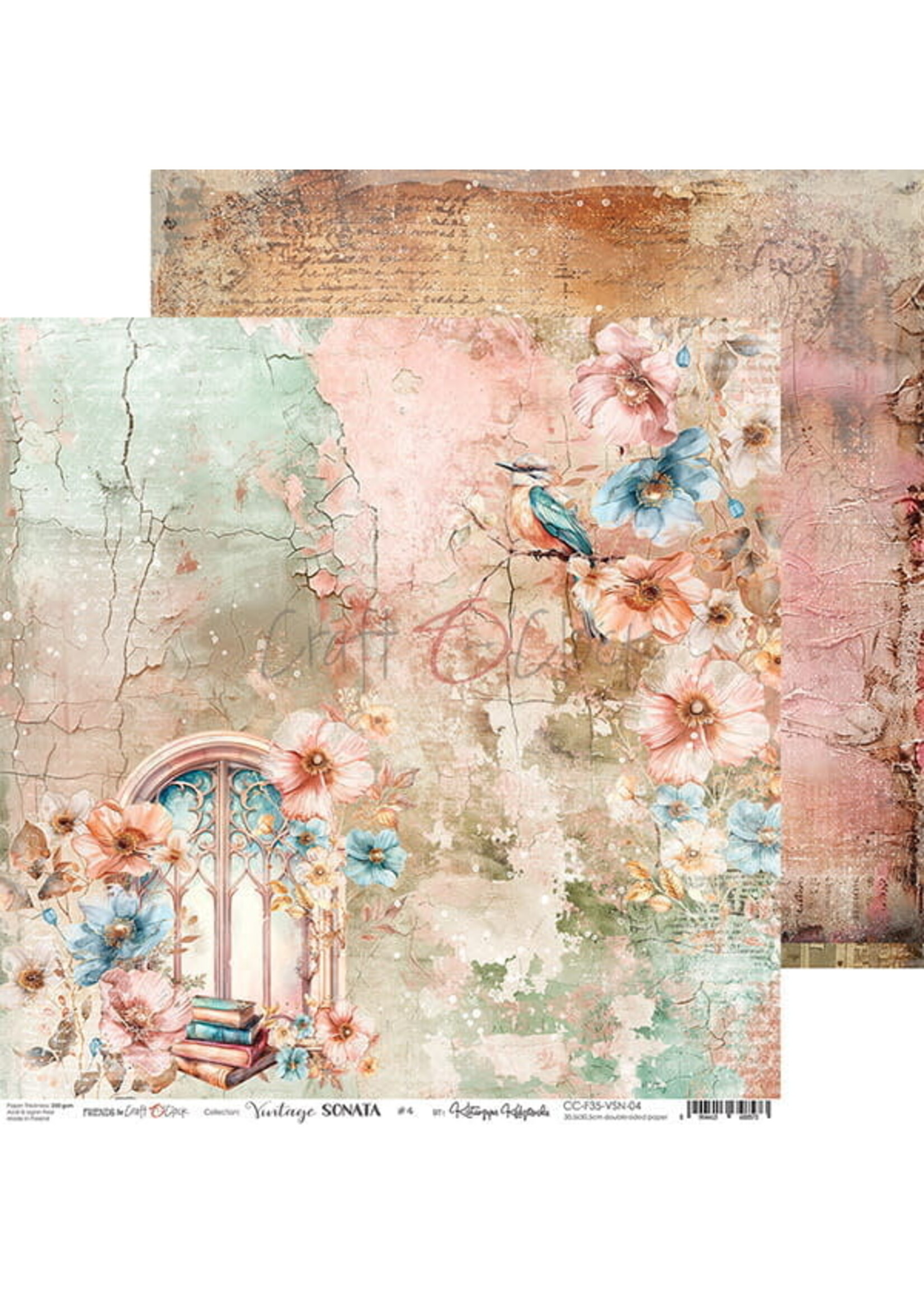 VINTAGE SONATA - een set papieren 30,5x30,5cm