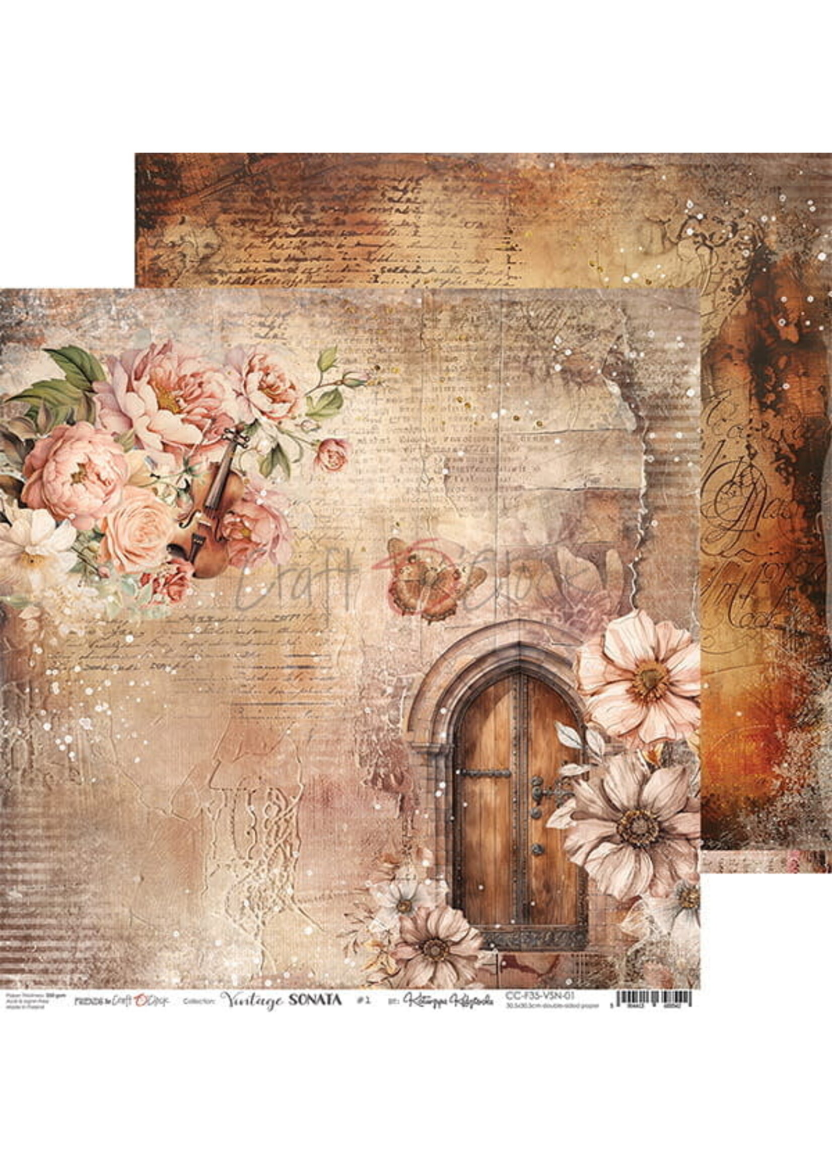 VINTAGE SONATA - een set papieren 30,5x30,5cm