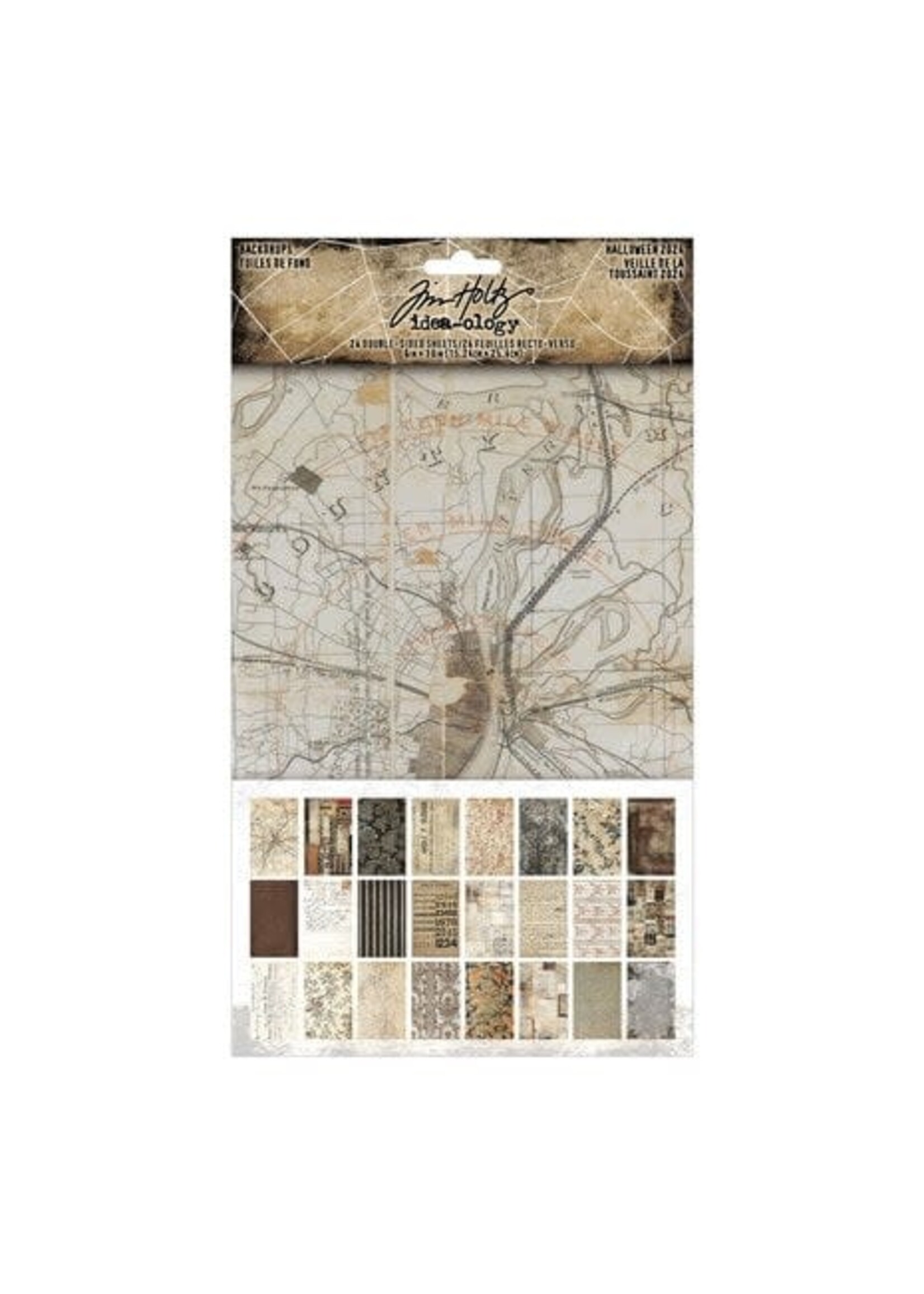 Tim Holtz Halloween Backdrops (TH94389)