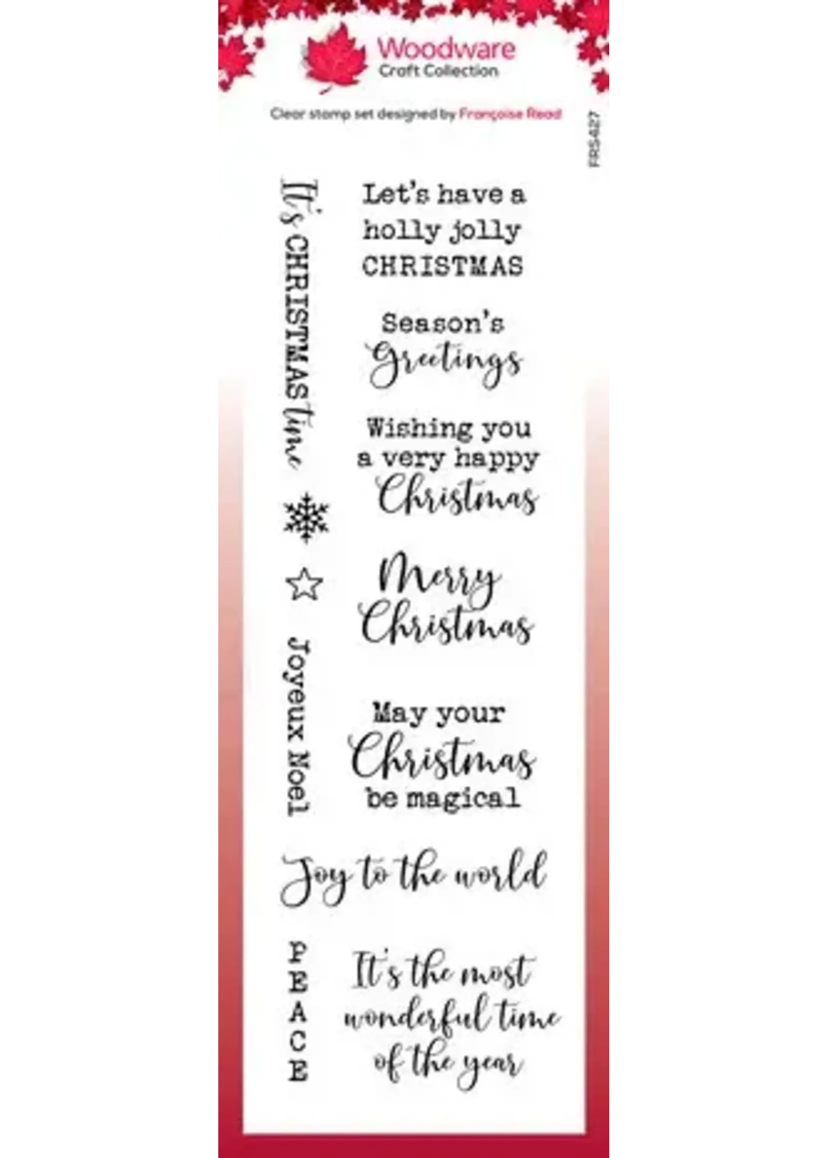 Christmas Celebrations Clear Stamps (FRS427)