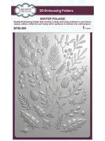 Winter Foliage 3D Embossing Folder (EF3D-084)