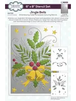 Jingle Bells Companion Colouring Stencil (CEST170)
