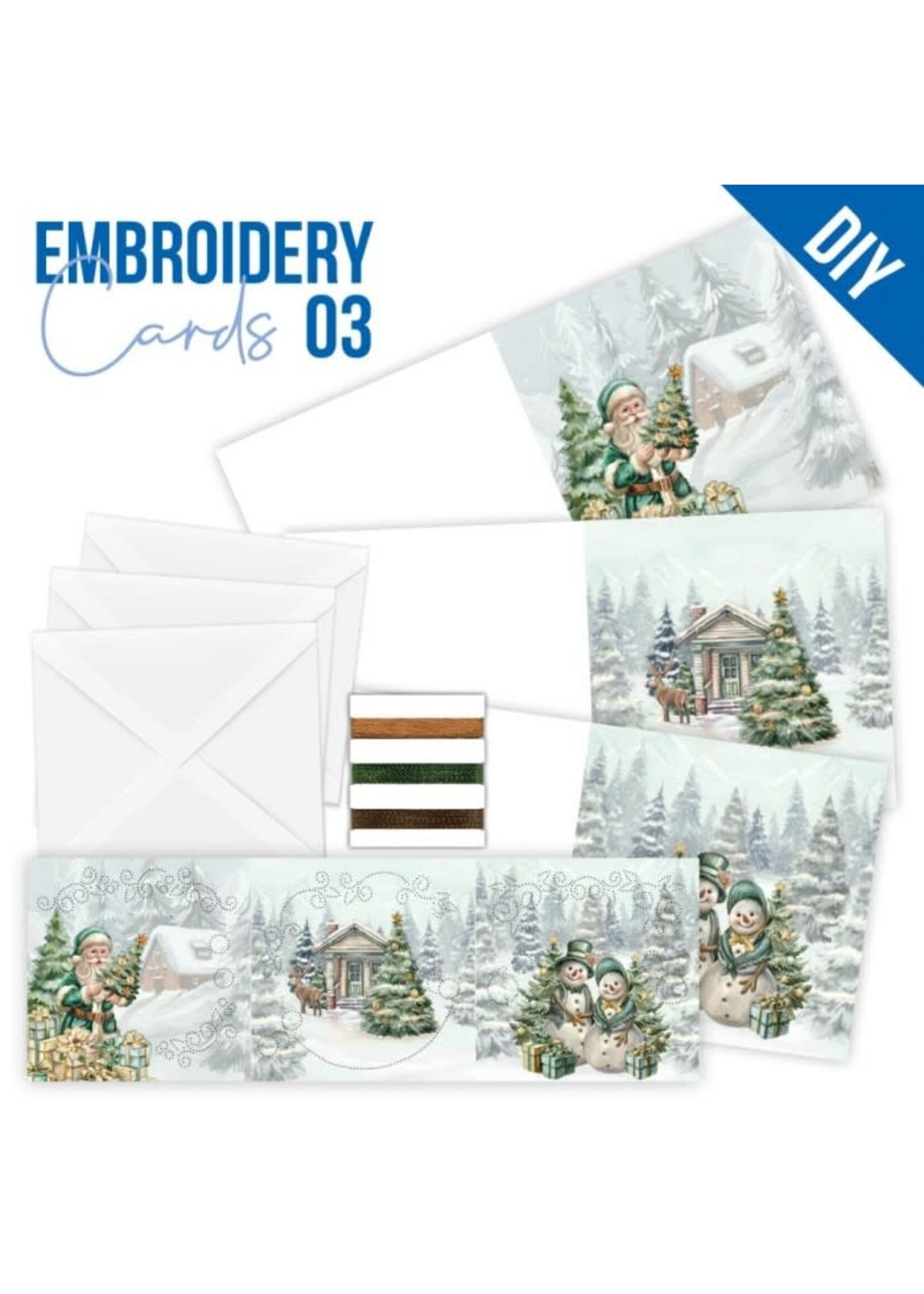 Stitch and Do Cards - Amy Design - Enchanting Christmas