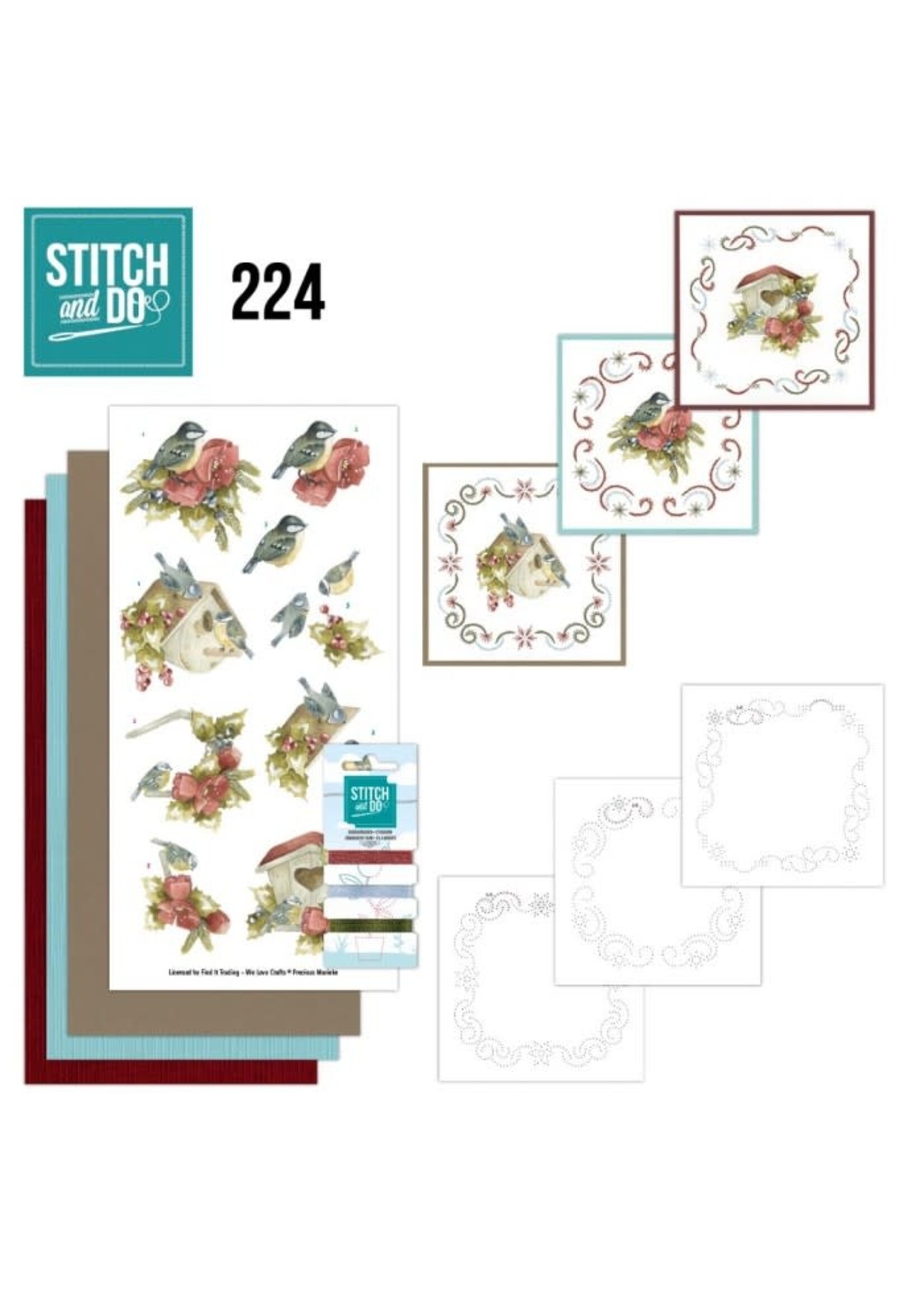 Stitch and Do 224 - Precious Marieke - Ruby Christmas